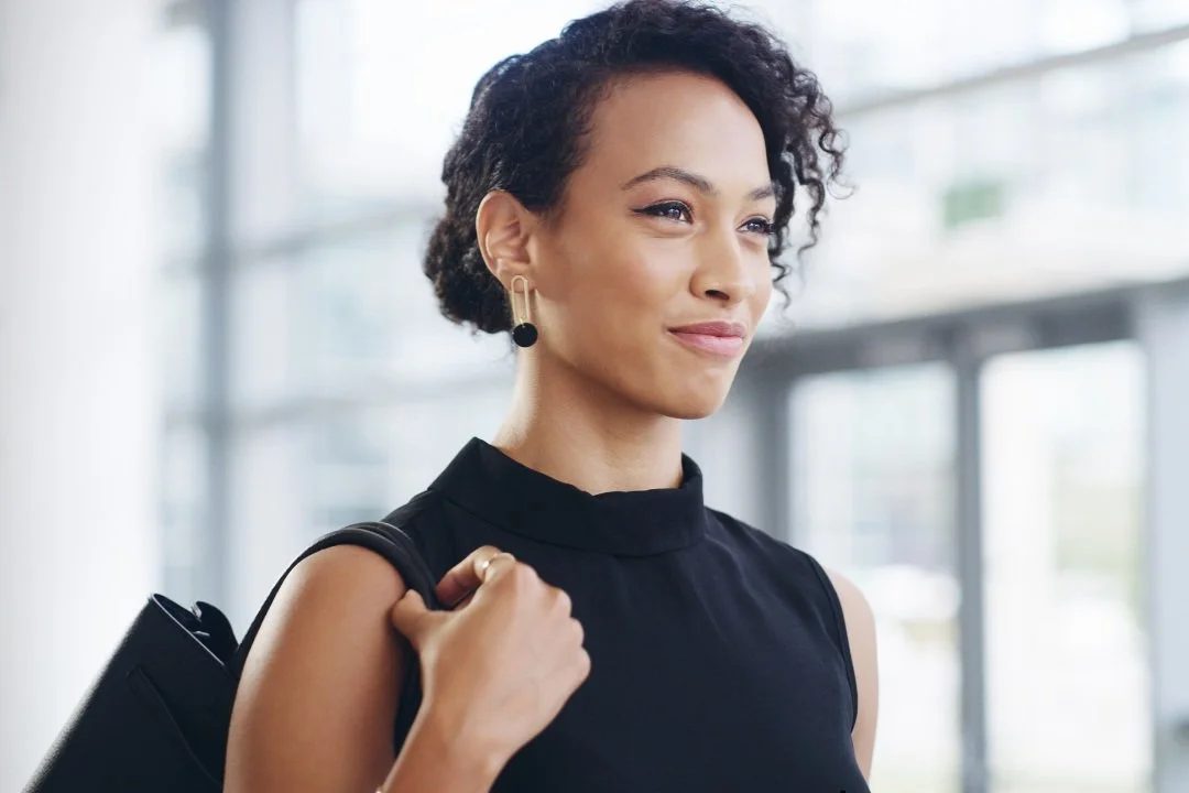 Mujer determinada y empoderada